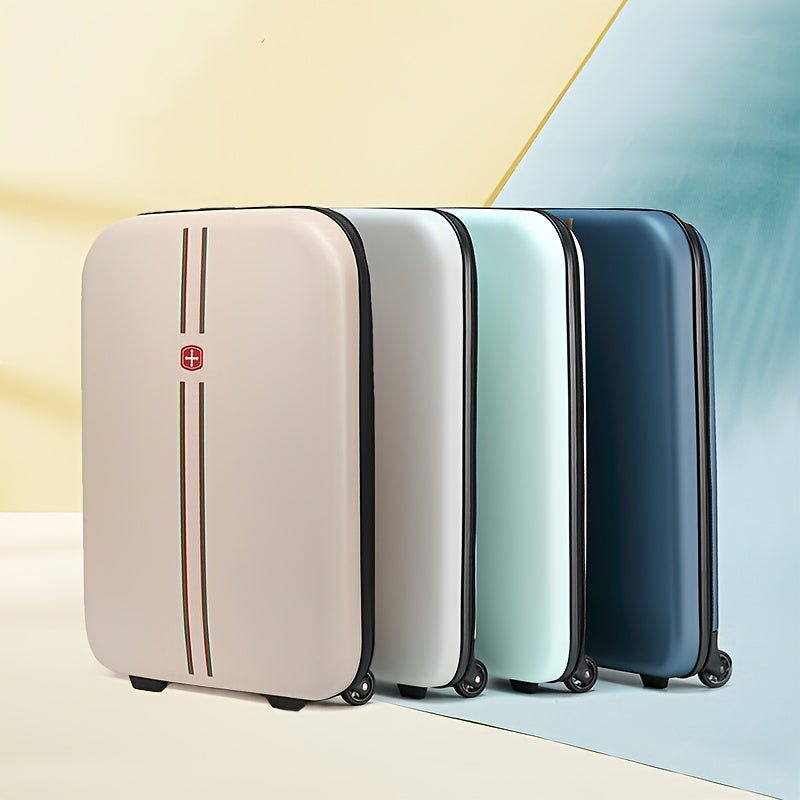 Ein stilvoller und multifunktionaler 20-Zoll-Handgepäckkoffer mit einem Einbahnrad, perfekt für Geschäftsreisen und Reisen.