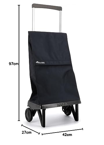 Klappbarer Einkaufstrolley Rolser Plegamatic MF 2 Räder - Burdeos