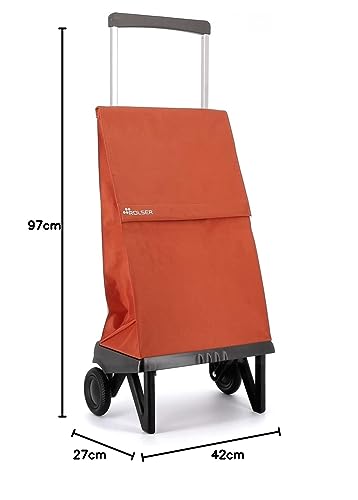 Klappbarer Einkaufstrolley Rolser Plegamatic MF 2 Räder - Burdeos
