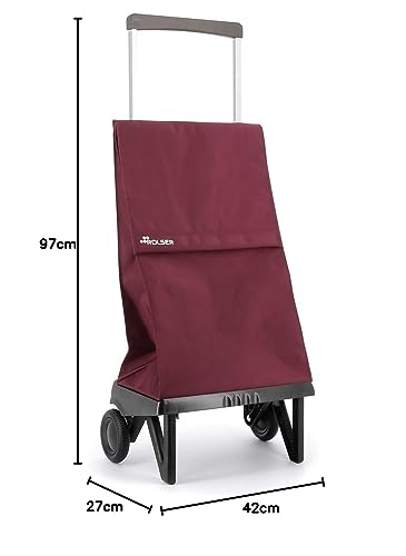 Klappbarer Einkaufstrolley Rolser Plegamatic MF 2 Räder - Burdeos