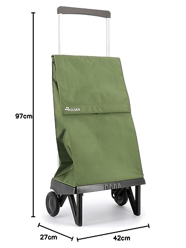 Klappbarer Einkaufstrolley Rolser Plegamatic MF 2 Räder - Burdeos