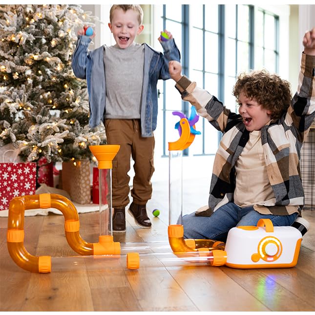 Fat Brain Air Toobz, luftbetriebenes Ball- und Rohrphysikspielzeug