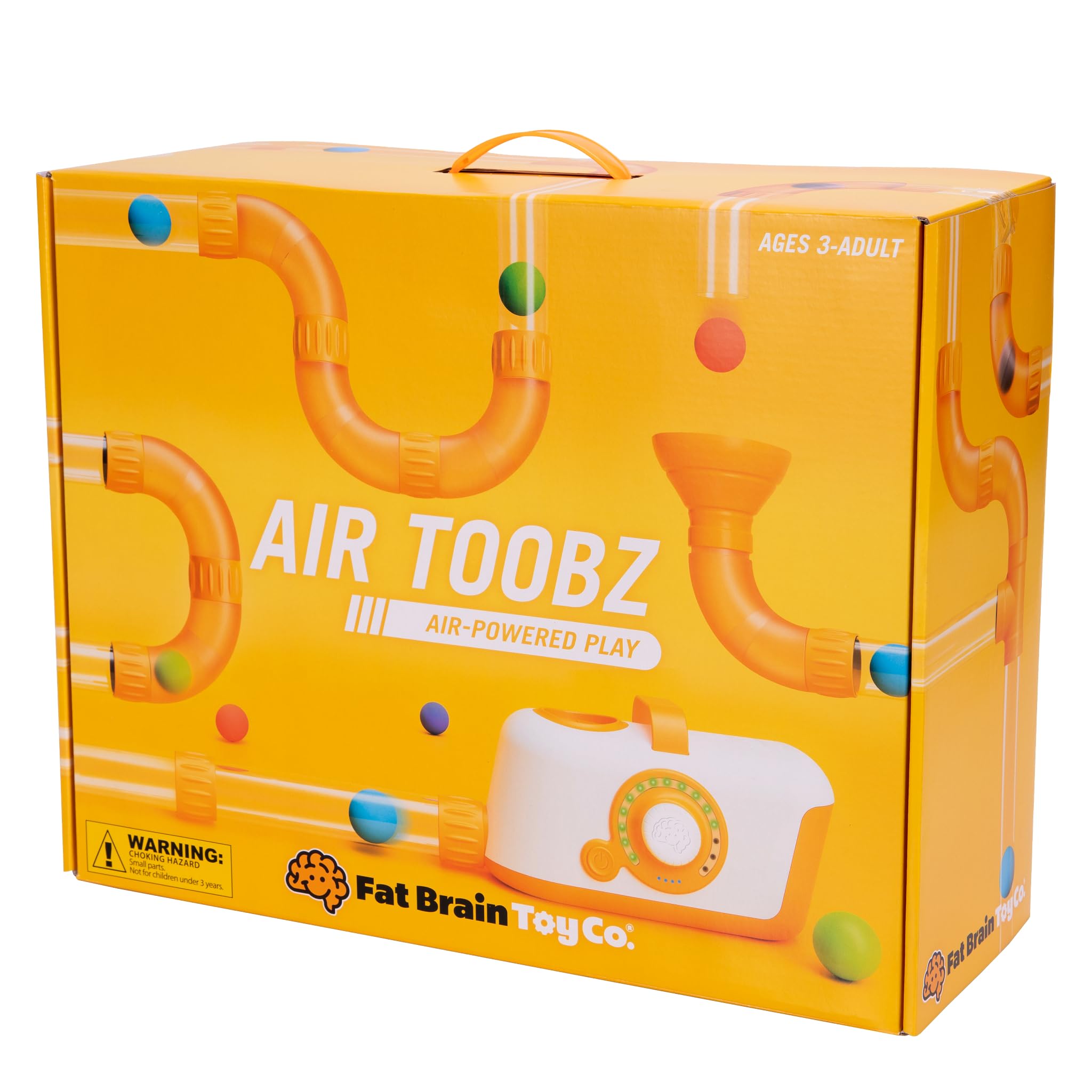 Fat Brain Air Toobz, luftbetriebenes Ball- und Rohrphysikspielzeug