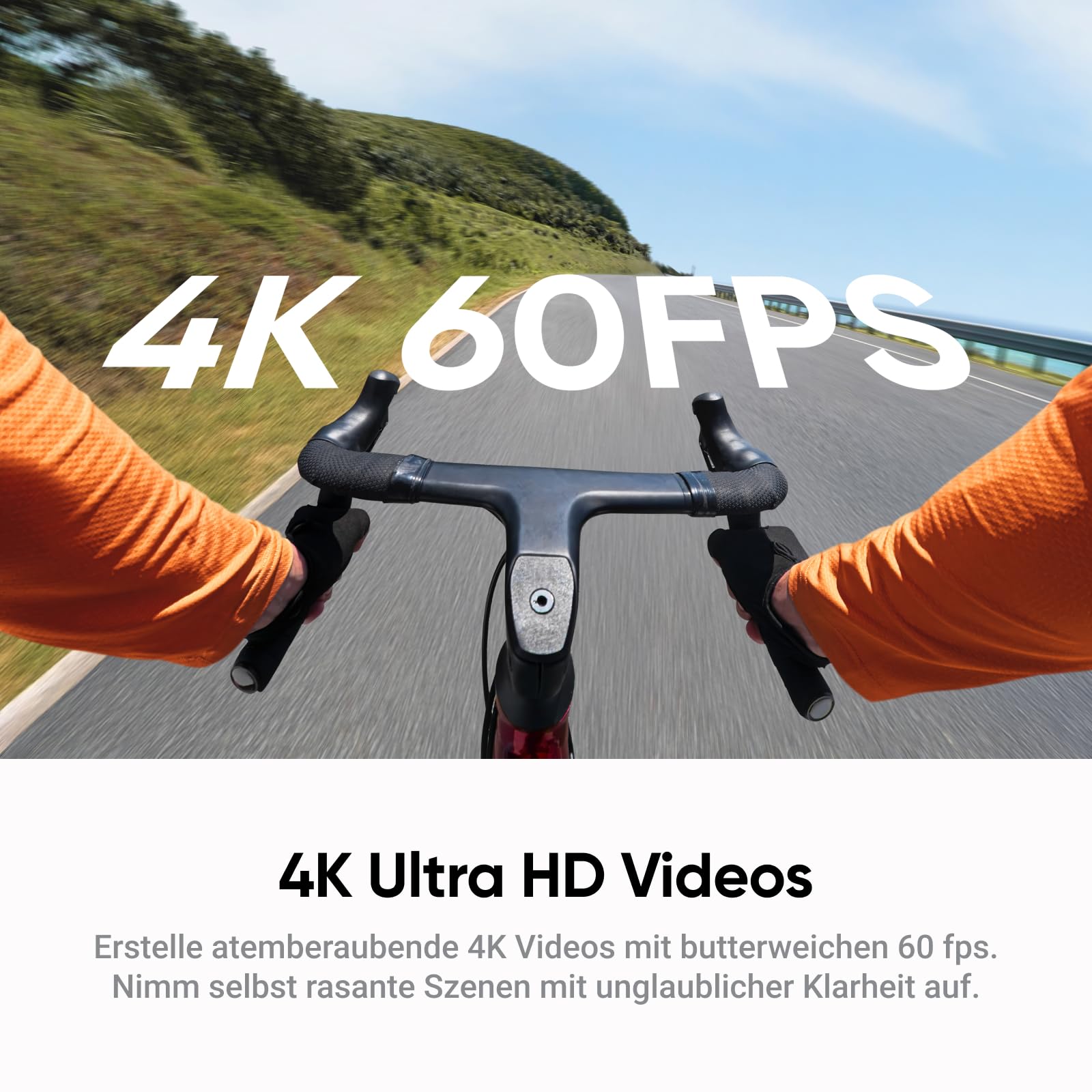 Insta360 GO Ultra Night Black - Mini caméra 4K mains libres, légère et mobile, idéale en basse lumière, partout, stabilisation FlowState, autonomie de 200 min, étanche à 10 m, idéale pour le vélo et la course à pied