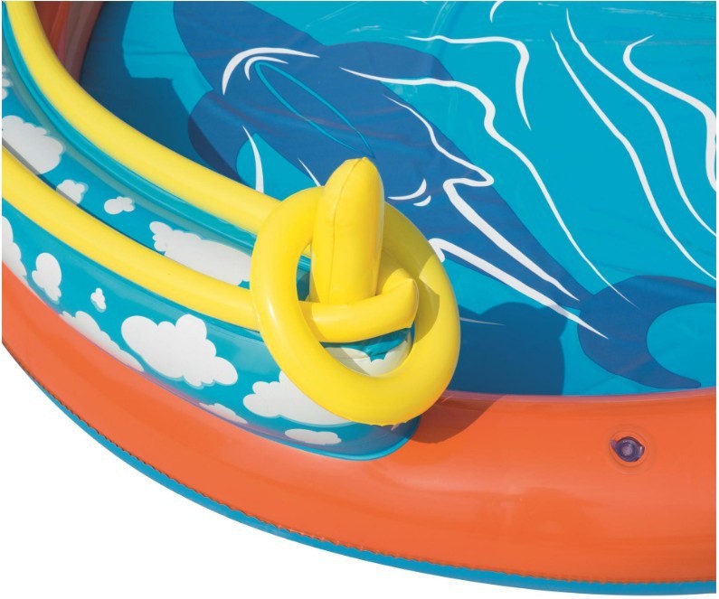 Aufblasbarer Vulkan-Spielpool für Kinder