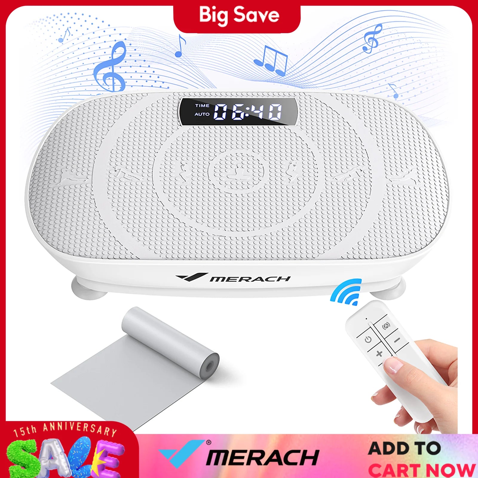 MERACH Vibrationsplatte für Ganzkörpermassage