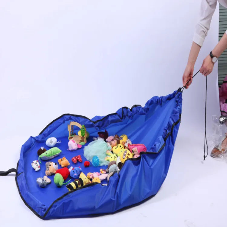 Kinderspielzeugkissen, Spielzeug-Aufbewahrungstasche, Große saubere Spielunterlage, Robuste Baustein-Spielzeug-Aufbewahrungstasche, Outdoor-Matte