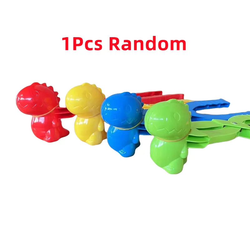 Im freien Schneeball Clip Schnee Greifen Klemmen Werkzeug Multi-form Cartoon Schneebälle Grabber Werfen Schnee Ball Sport Spielzeug Kinder geschenk
