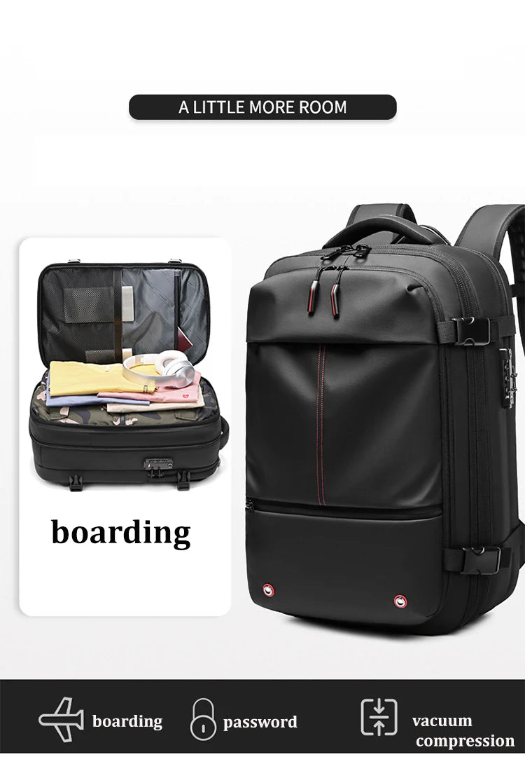 17 Zoll Laptop-Rucksack, Vakuum-Kompressions-Rucksack