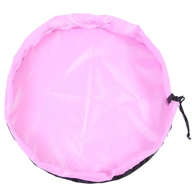 Kinderspielzeugkissen, Spielzeug-Aufbewahrungstasche, Große saubere Spielunterlage, Robuste Baustein-Spielzeug-Aufbewahrungstasche, Outdoor-Matte
