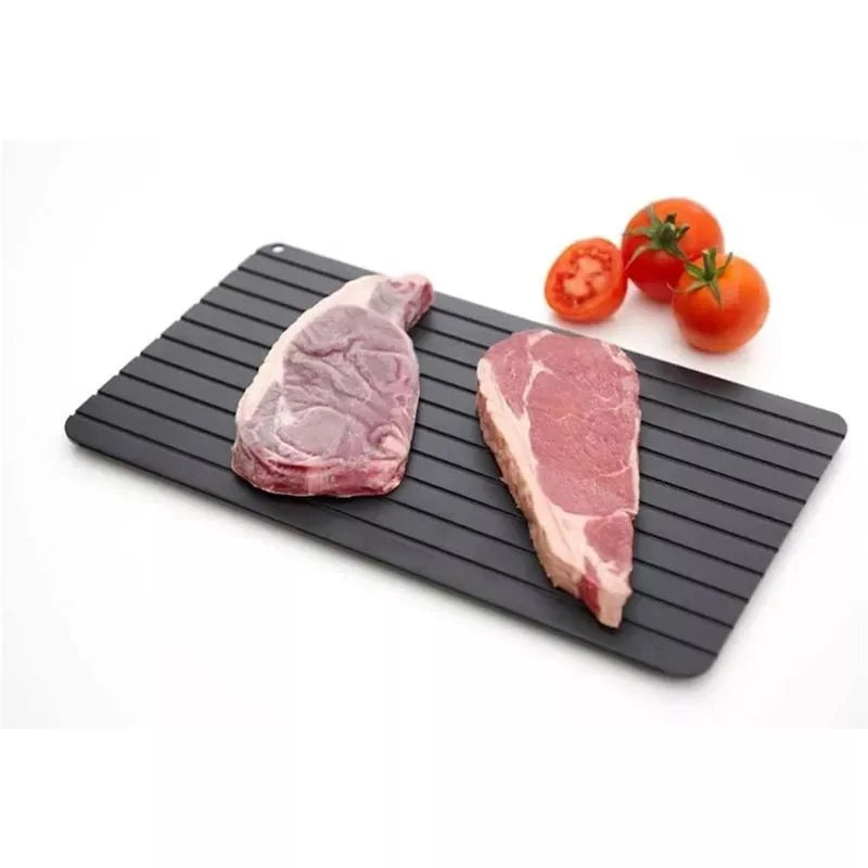 1 stücke Schnelle Auftauen Tablett Schnelle Auftauen Gefrorene Lebensmittel Fleisch Obst Schnelle Auftauen Platte Bord Auftauen Tablett Auftauen Master küche Gadgets