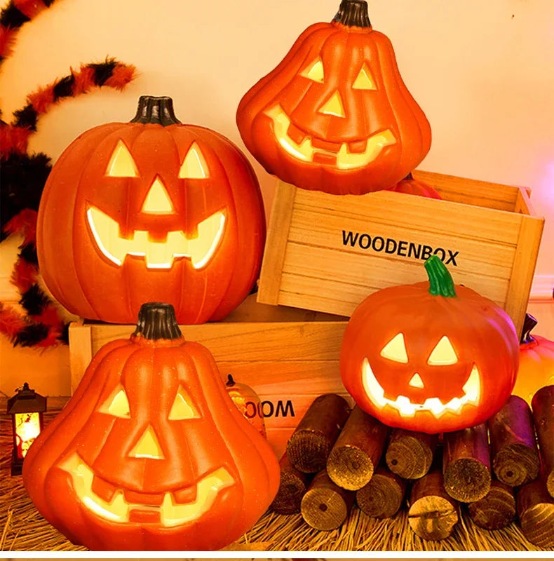 Halloween Kürbis Led Lampe, Kreative Laterne Dekoration, Blinkende Geist Festival Glowing, Shopping Park, Indoor Garten Decorat Requisiten