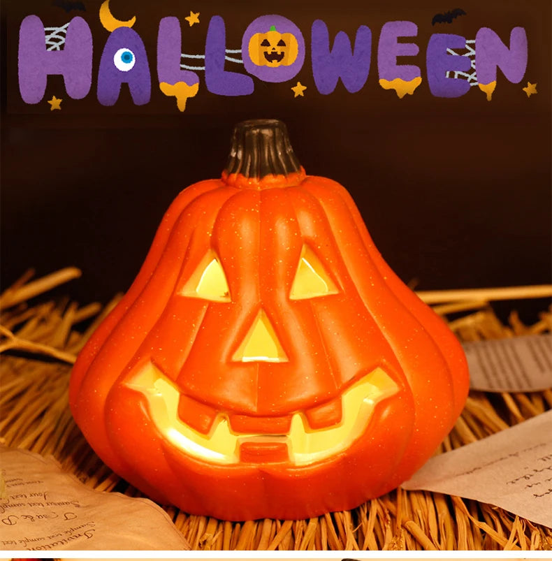 Halloween Kürbis Led Lampe, Kreative Laterne Dekoration, Blinkende Geist Festival Glowing, Shopping Park, Indoor Garten Decorat Requisiten