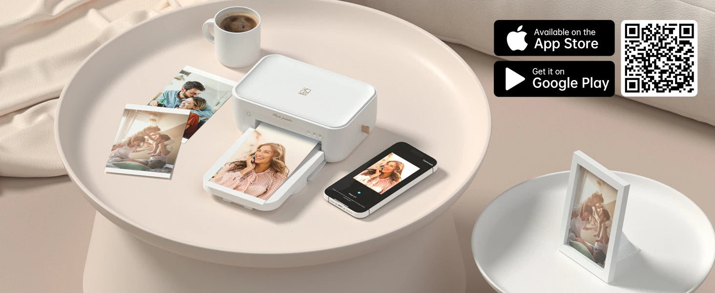 HPRT Farbfotodrucker, 300 DPI, hochauflösender Sofortbilddrucker