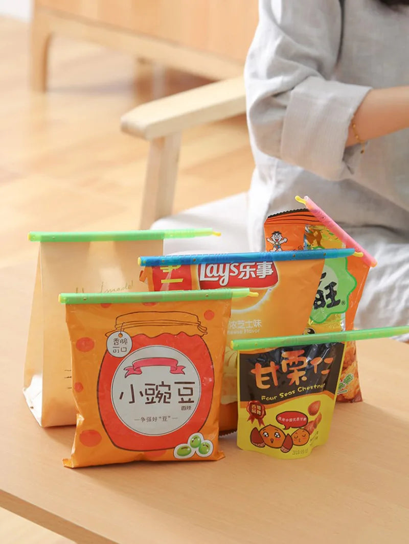 15/10-teiliges Set Beutelclips für Lebensmittel-Snack-Beutel