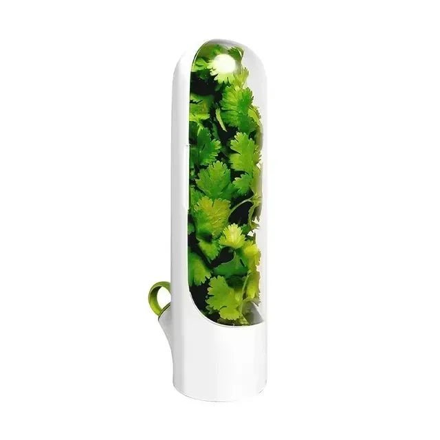 Kühlschrank Kräuter Crisper Saver Pod Container Gemüse Einmachflasche Halten Sie Minze/Kräuter/Koriander/Petersilie/Spargel frisch zu Hause