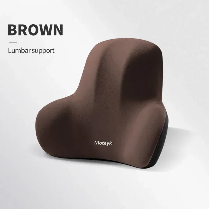 Auto Memory Foam Nackenkissen Schutz, Lendenwirbelstütze Kissen, Lendenkissen, Auto Kopfstützenkissen