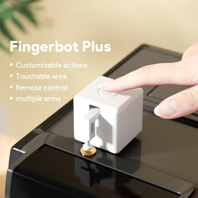 Tuya Zigbee / Bluetooth Fingerbot Plus Roboter-Tastendrücker-Schalter-Bot