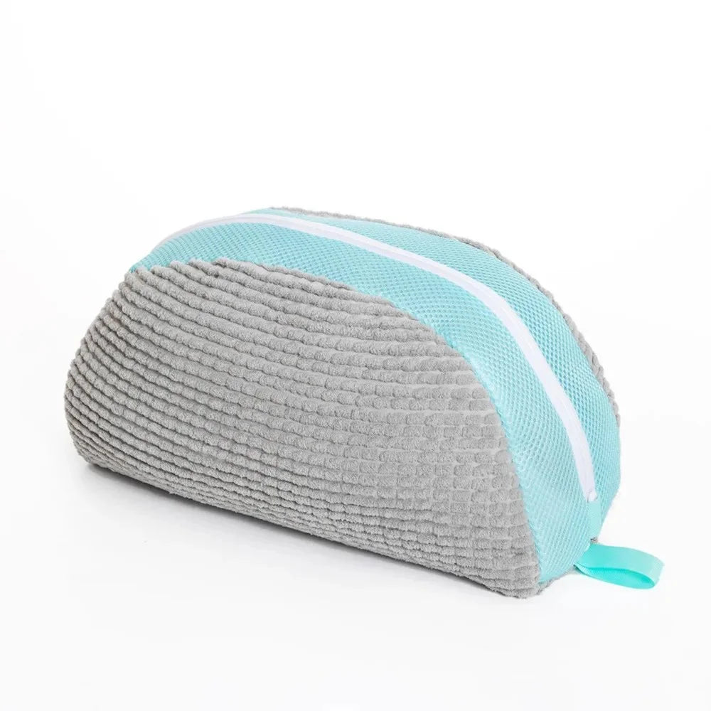 1/2/4-teiliger Schuhwaschbeutel mit flüssigem Schuhbürsten-Set
