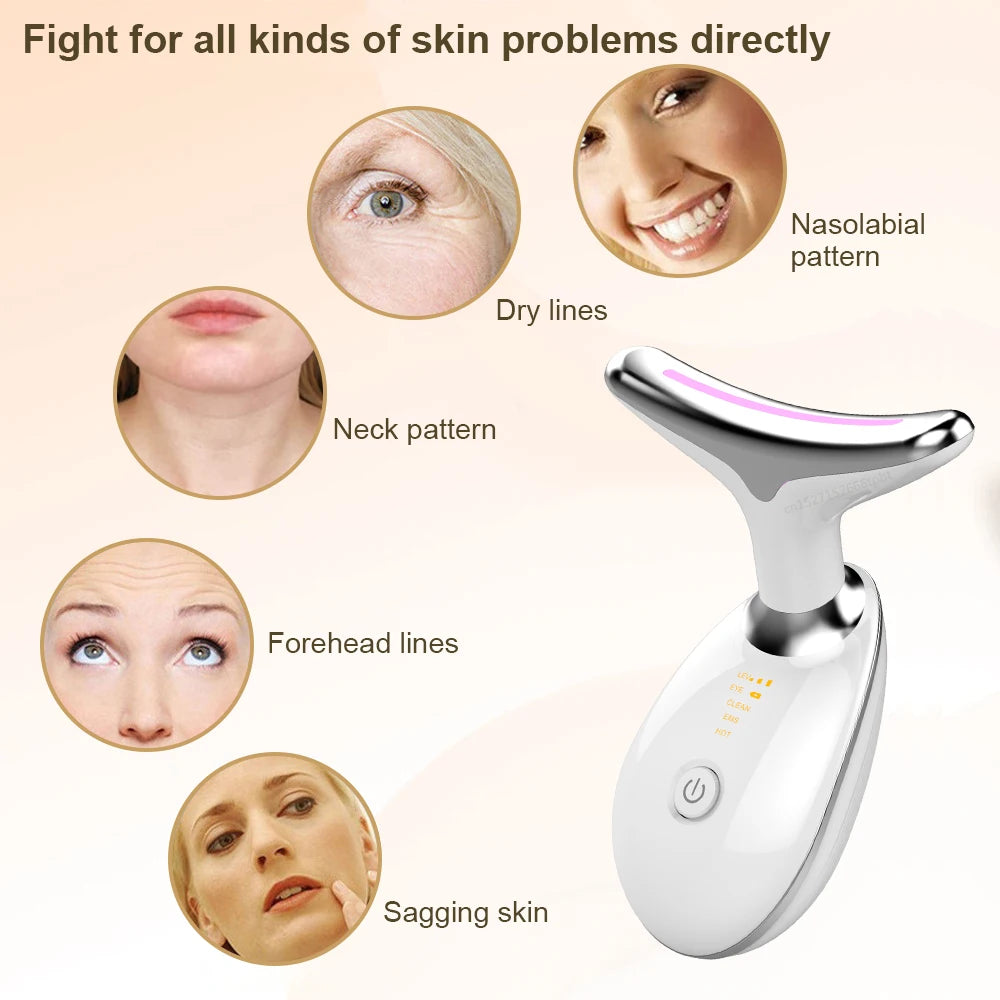 Gesichtsmassagegerät, EMS-Gesichtsmikrostrom, Anti-Aging-Gesichtsmassage