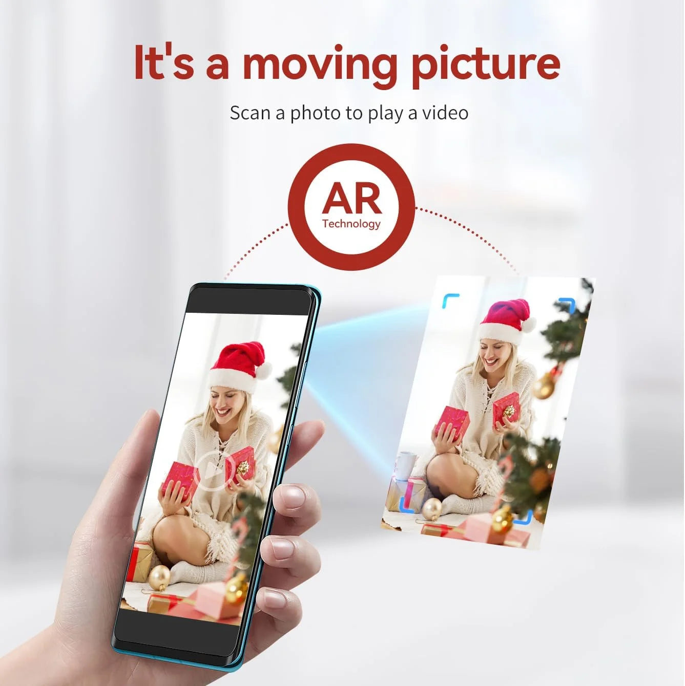HPRT MT53 Farbfotodrucker, tragbarer Mini-Thermobilddrucker