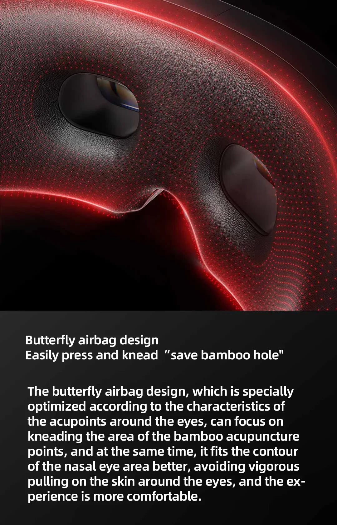 Xiaomi Mijia Smart Eye Massager Hot Compress Zone Massage Lindert Müdigkeit Augenpflegeinstrument Arbeit mit der Mi Home App