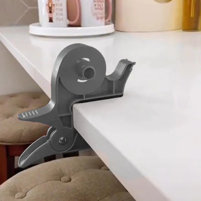 2 stücke Klebebandspender ,Cutter, Papierrollenhalter, Clip Wrap Tabletop, Geschenkverpackungswerkzeug für Weihnachten und Neujahr, Kunsthandwerk Werkzeuge