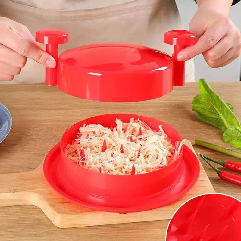 Ergonomischer Hähnchenzerkleinerer mit rutschfestem Griff – Manueller Fleischzerkleinerer für Schweinefleisch, Rindfleisch, Hühnchen – Für Küchenhelfer, Fleischzerkleinern
