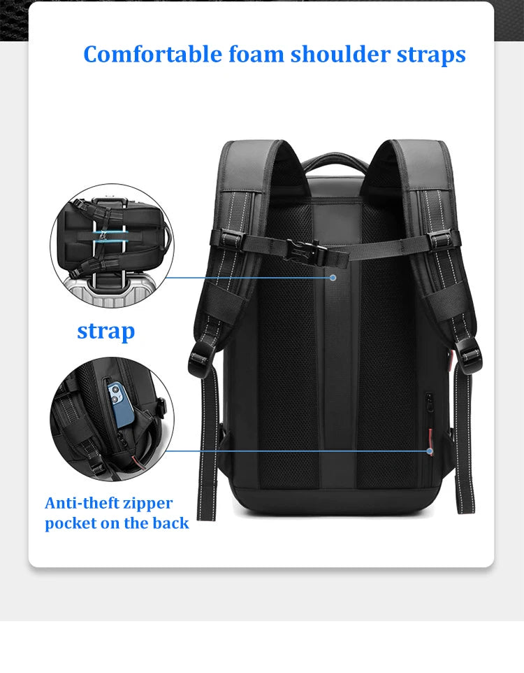 17 Zoll Laptop-Rucksack, Vakuum-Kompressions-Rucksack
