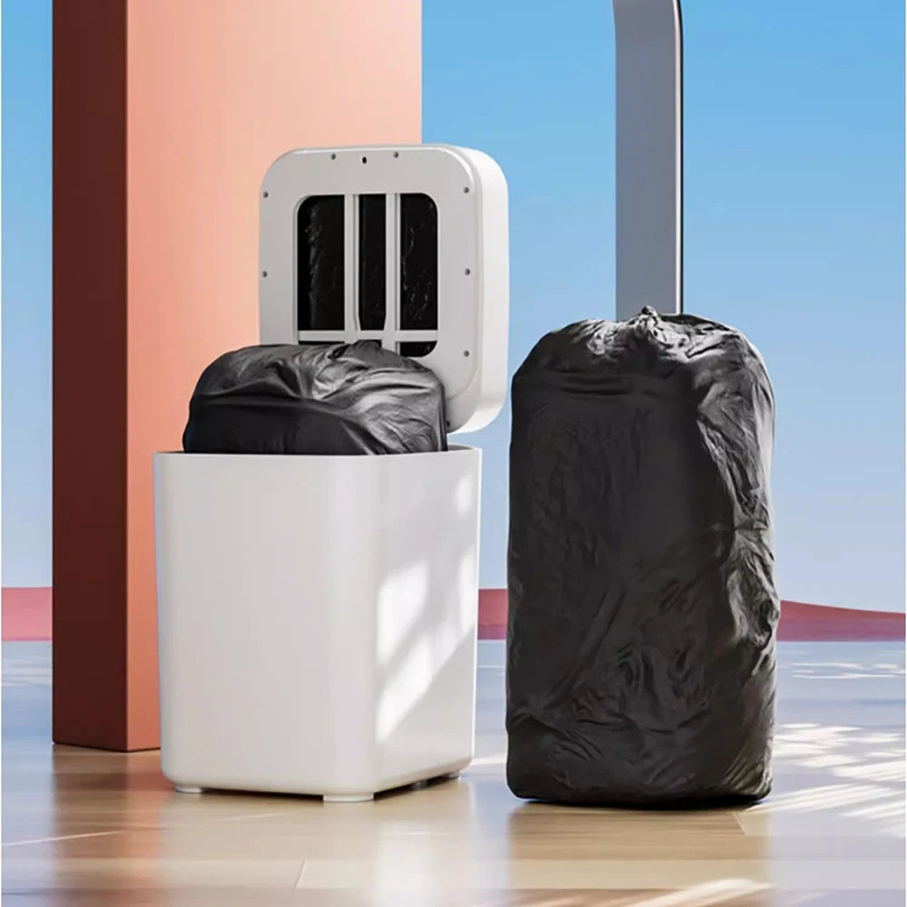 17L automatische Verpackung Mülleimer selbstwechselnder Beutel Smart Mülleimer Bewegungssensor berührungslose Mülleimer mit Deckel für die Küche