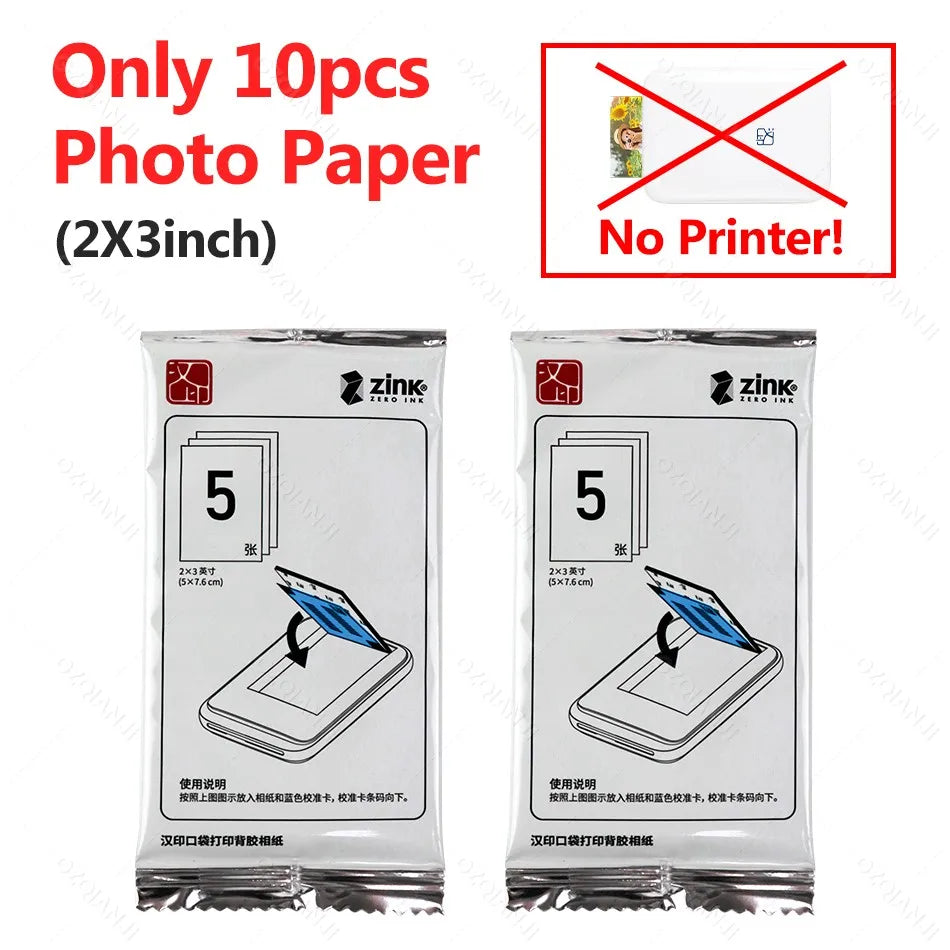 HPRT MT53 Farbfotodrucker, tragbarer Mini-Thermobilddrucker