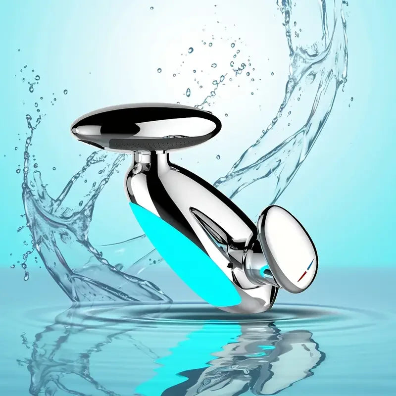 Pinguin Atmosphere leichter ausziehbarer Wasserhahn, heißer und kalter spritzwassergeschützter Handwaschhahn, Badezimmerwaschbecken, Badezimmerhahn