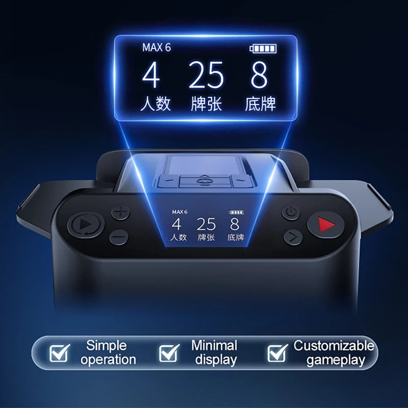 360 ° rotierenden Automatische Karte Shuffle