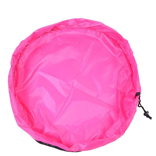 Kinderspielzeugkissen, Spielzeug-Aufbewahrungstasche, Große saubere Spielunterlage, Robuste Baustein-Spielzeug-Aufbewahrungstasche, Outdoor-Matte