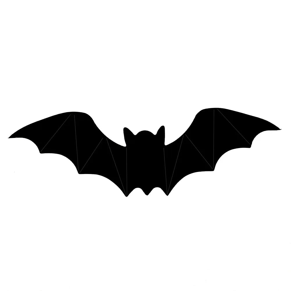 9/12 Stück 3D-LED-Fledermaus-Halloween-Dekorationen für Zuhause, Spinnen-Nachtlicht-Aufkleber für Garten, Hinterhof, Party, festliches Partyzubehör