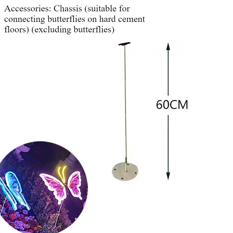 12V LED Outdoor Simulation Dynamische Statische Schmetterling Lichter Für Festival Home Decor Urlaub Party DIY Dekoration