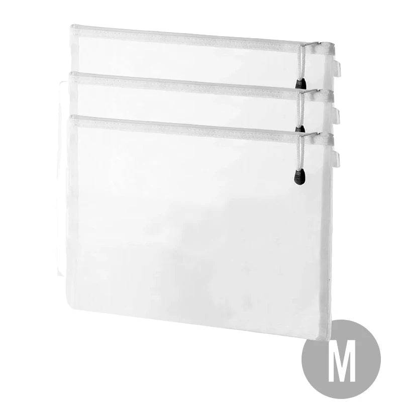 Mesh Zipper- File Bag, Spielzeug Aufbewahrungstasche, Baustein/ Puzzle Unterverpackung Tasche, Kinder Reißverschluss transparent Finishing Aufbewahrungsbox