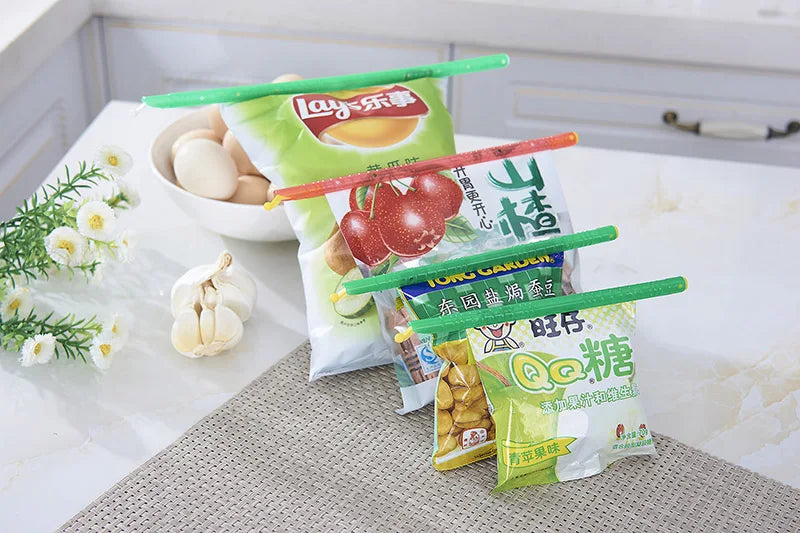 15/10-teiliges Set Beutelclips für Lebensmittel-Snack-Beutel
