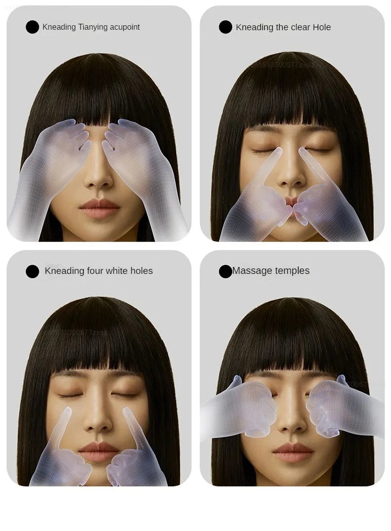 Youpin pgg Dampf augen maske elektrische Heizung heiße Kompresse intelligente Heizung Schlaf Schattierung 3d Augenschutz 2,0 Sterilisation