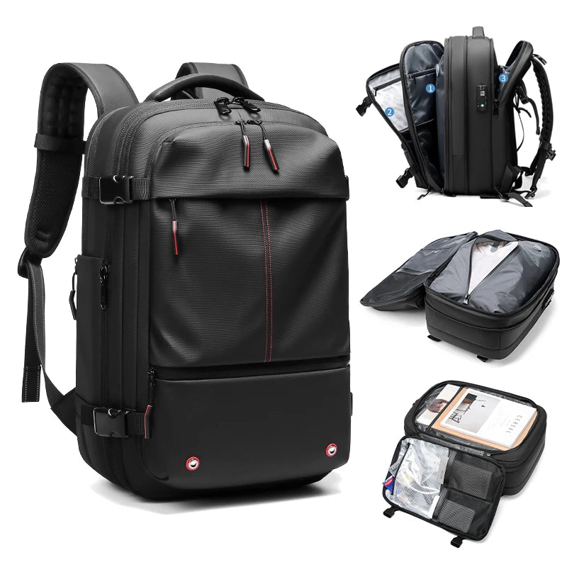 17 Zoll Laptop-Rucksack, Vakuum-Kompressions-Rucksack