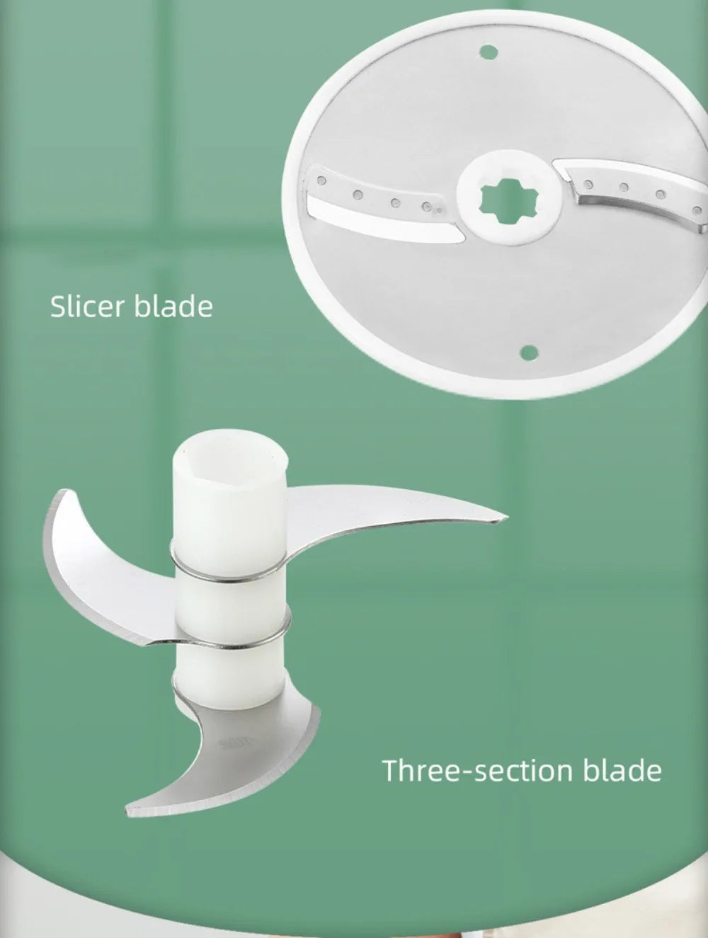 Elektrischer Gemüseschneider-Set, handgeführt, kabellos, Knoblauchstampfer, Lebensmittelzerkleinerer, Fleischwolf, Maschine, Schälen, Scheibe, Küchenzubehör
