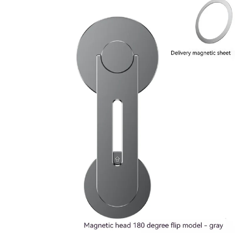 Mehrzweck-Telefonhalter, Aluminium-kompatible MagSafe-Halterung für Laptop, iPhone-Halterung für Tesla Model 3 Y-Automonitor
