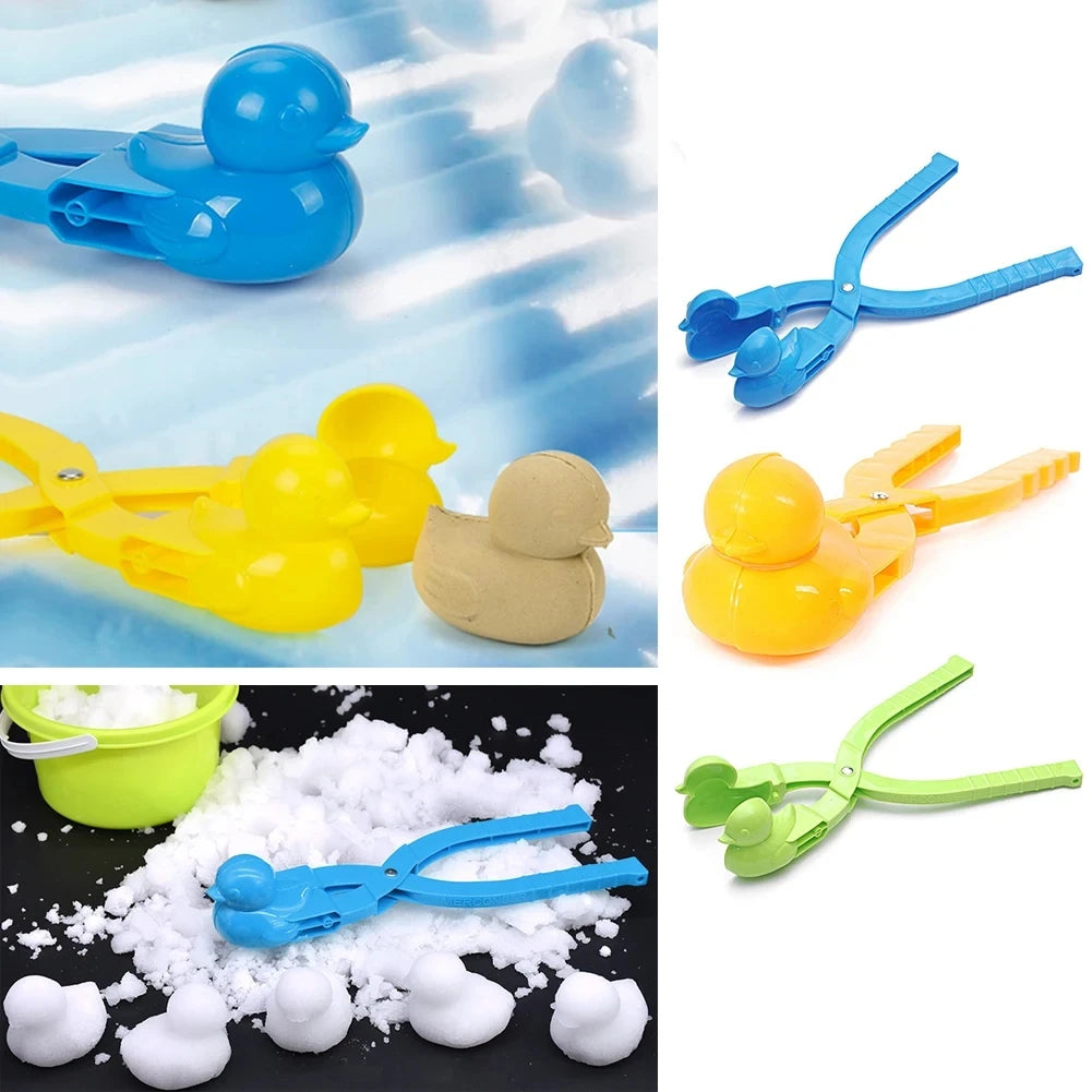 Im freien Schneeball Clip Schnee Greifen Klemmen Werkzeug Multi-form Cartoon Schneebälle Grabber Werfen Schnee Ball Sport Spielzeug Kinder geschenk