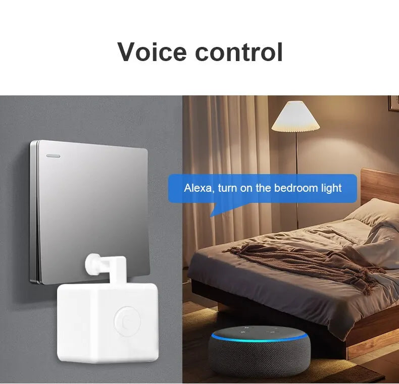 Tuya Zigbee / Bluetooth Fingerbot Plus Roboter-Tastendrücker-Schalter-Bot