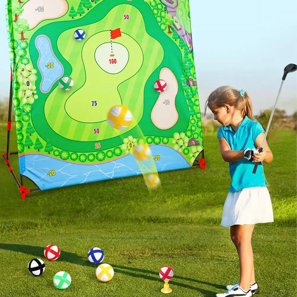 Battle Golf Chipping Game ,Golf Hitting Mat, Sportaktivitäten, Putting Practice, Toy Swing Training Tool