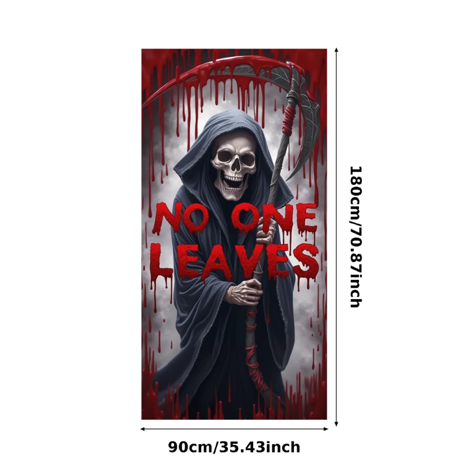 Event-Banner, bunter Druck, Kürbis-Laternen-Banner, Kürbis-Banner, Halloween-Party, Feiertagsfeier, gruselige Tür-Banner-Abdeckung