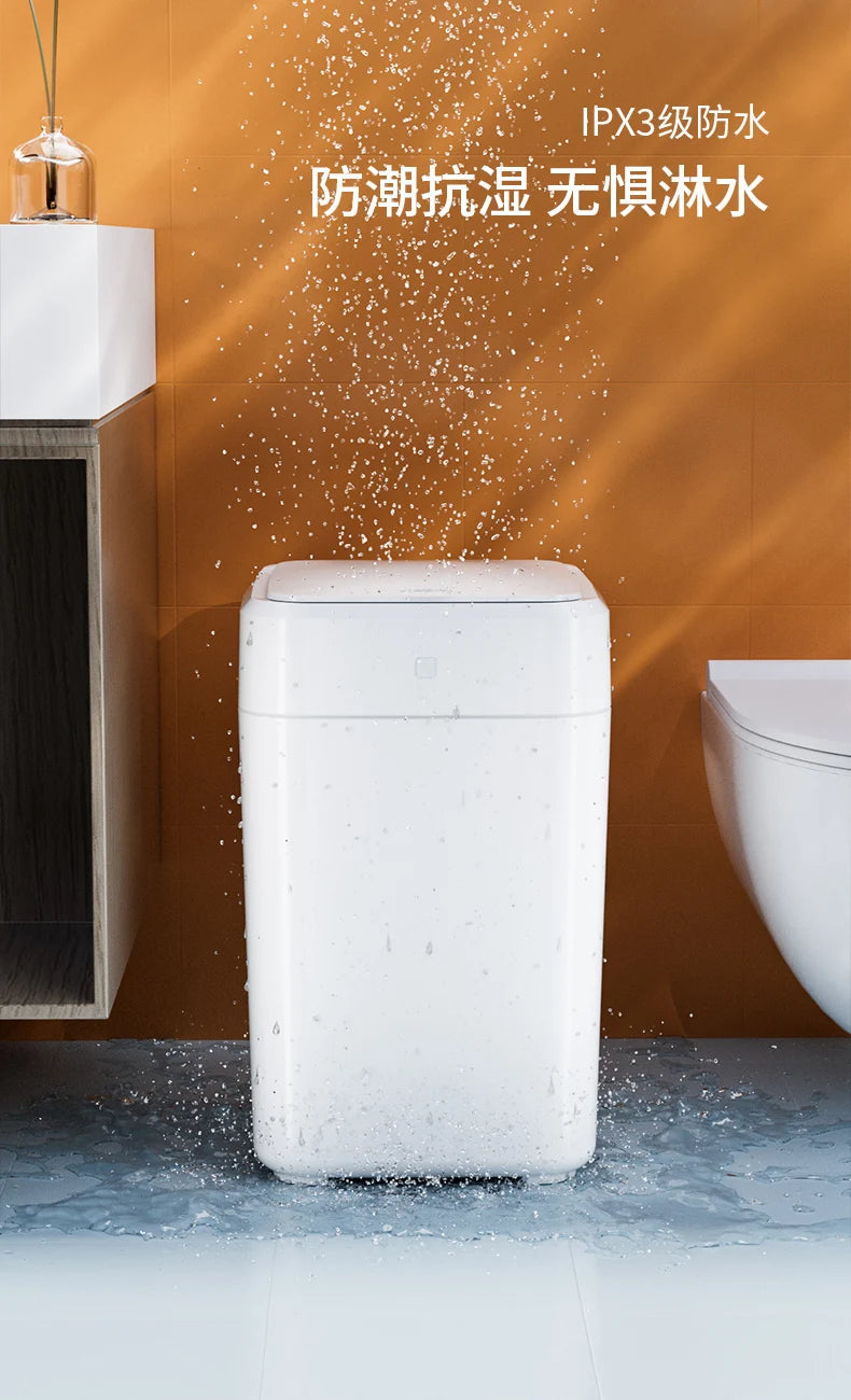 17L automatische Verpackung Mülleimer selbstwechselnder Beutel Smart Mülleimer Bewegungssensor berührungslose Mülleimer mit Deckel für die Küche