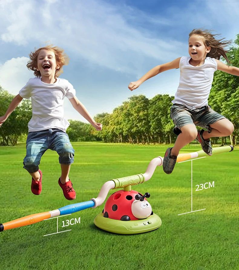 4 Arten Marienkäfer, Multifunktions-Trainingsgerät, Ferrule Jump Rocket Launcher, Spielzeug, Sport Unterhaltung, Spiel Outdoor Educational