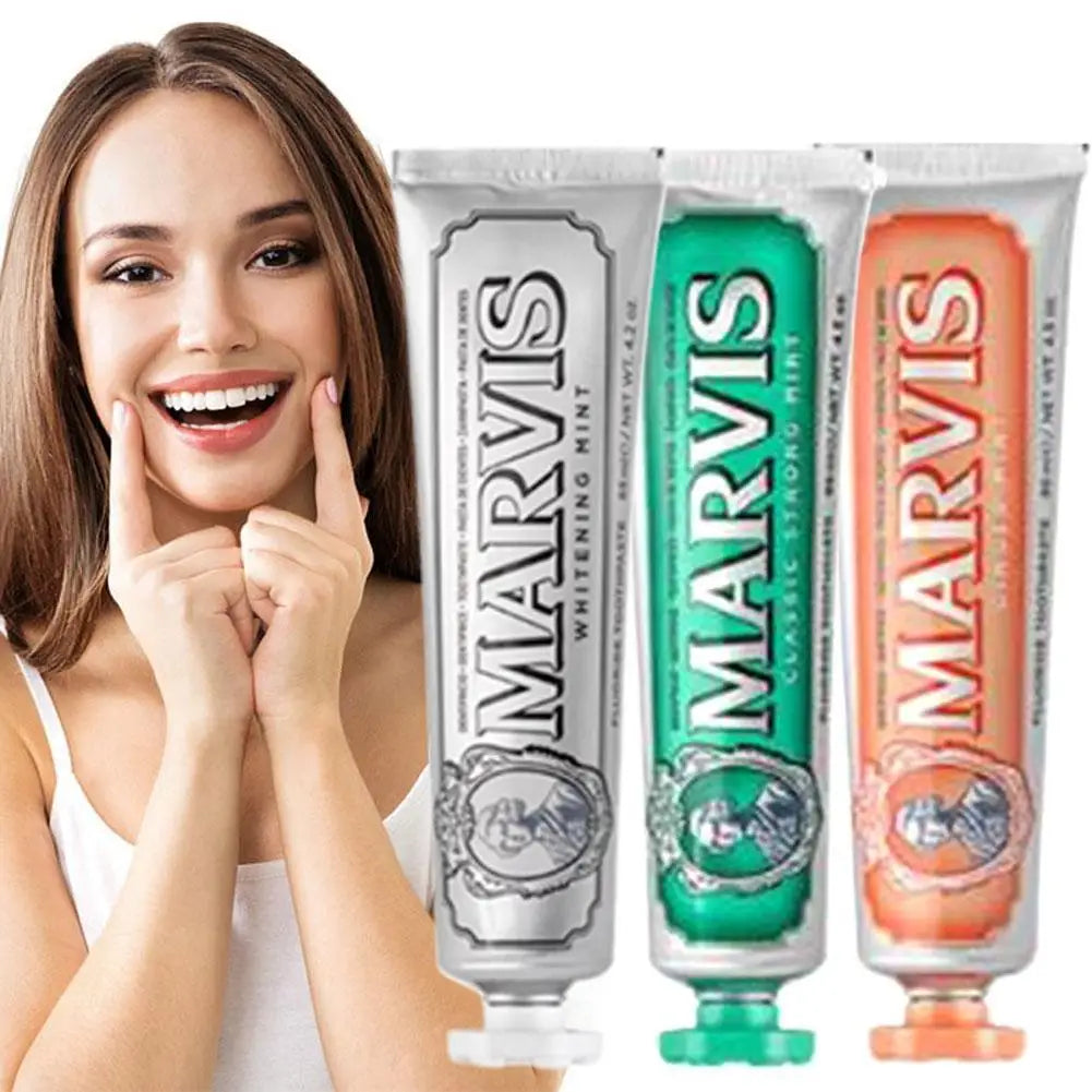 Italienische Marvis Whitening Mint Zahnpasta