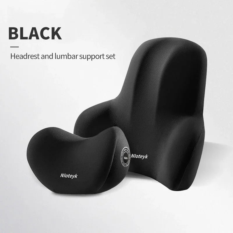 Auto Memory Foam Nackenkissen Schutz, Lendenwirbelstütze Kissen, Lendenkissen, Auto Kopfstützenkissen